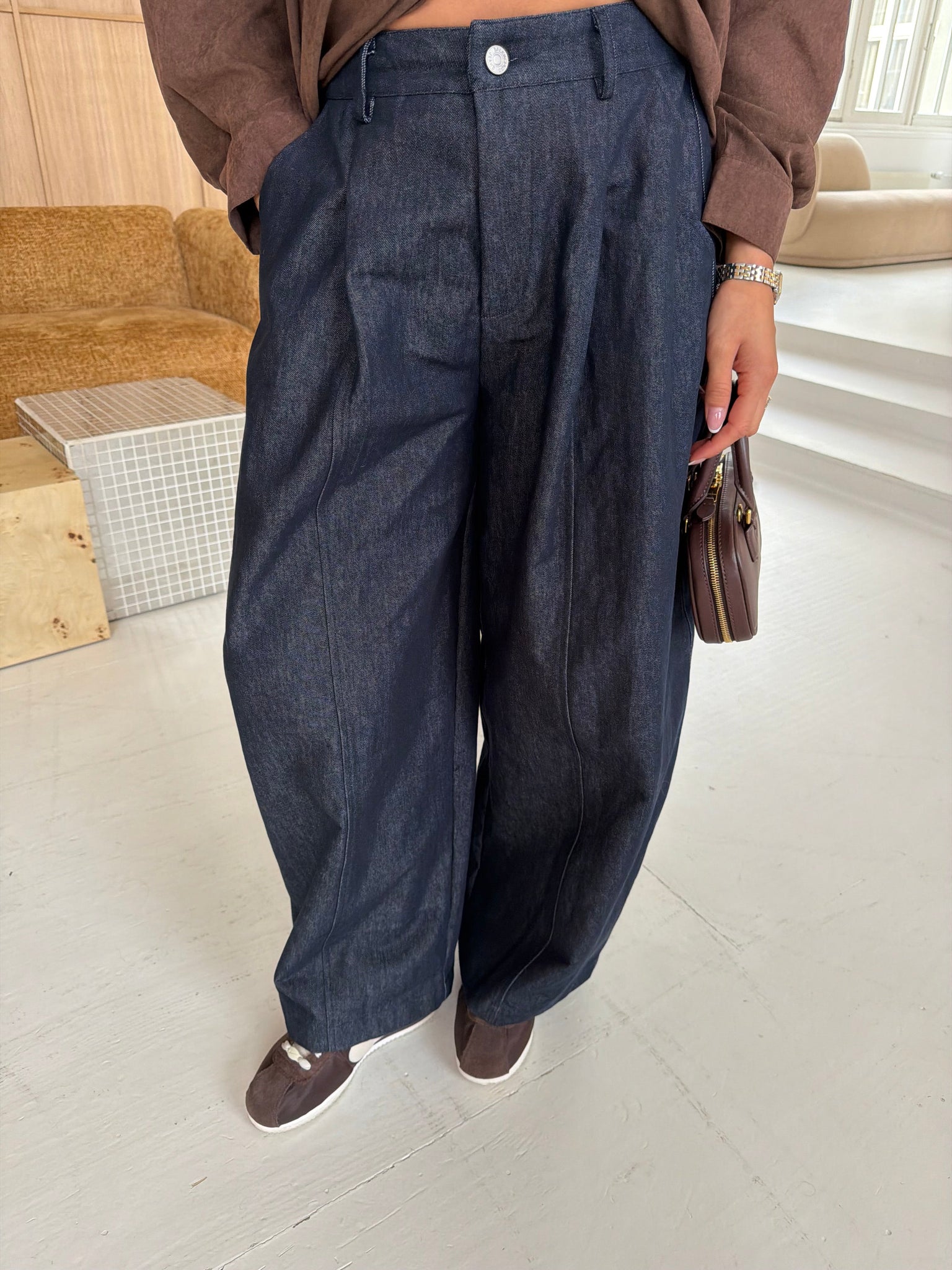 Pantalon ELAS bleu (E9377#)