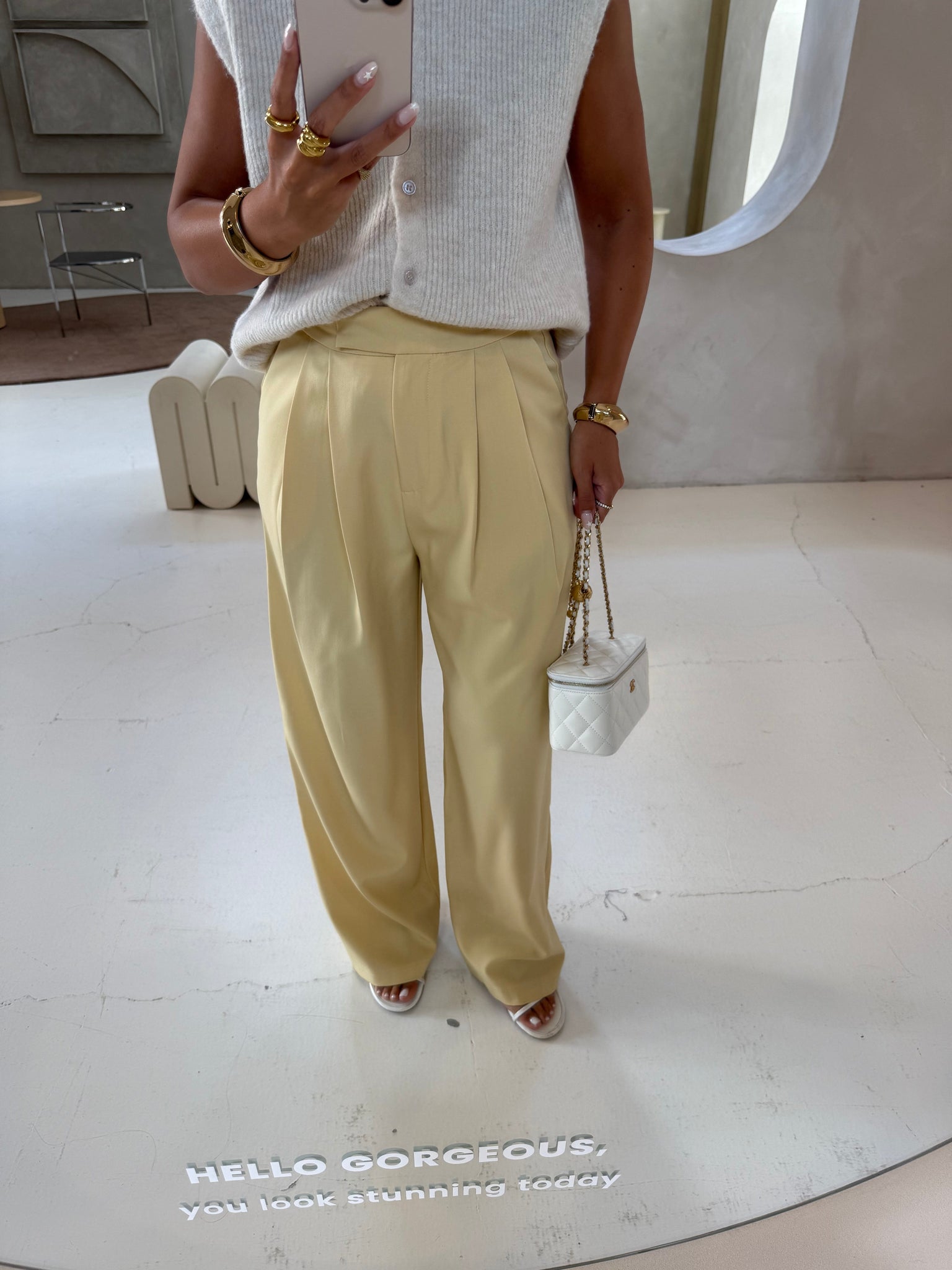 Pantalon osley jaune (P1939)