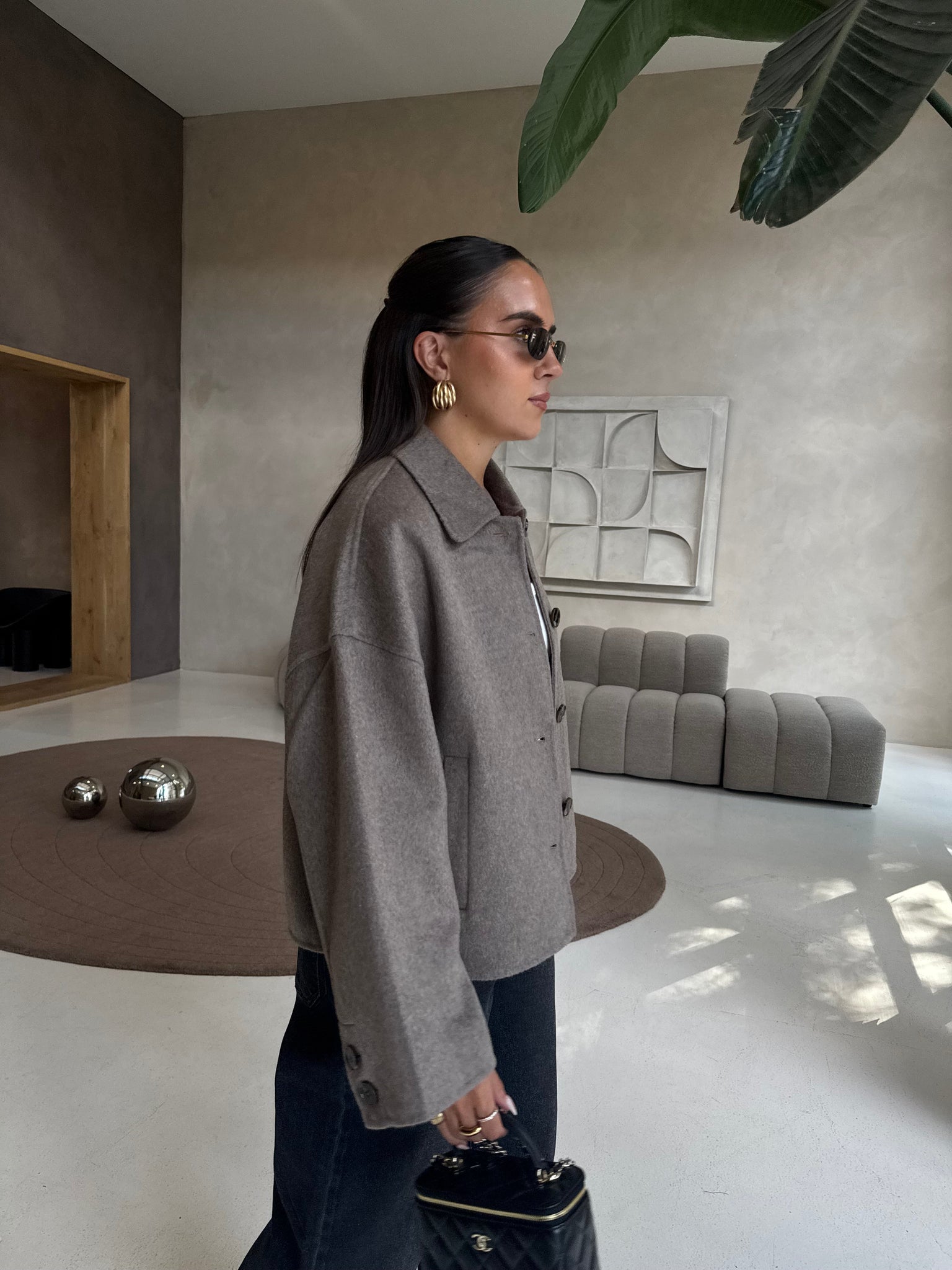 Veste JUDITH taupe (M-2433)