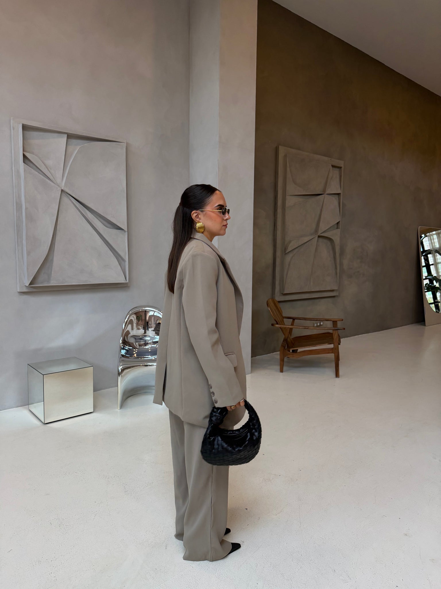 Ensemble 3 pièces MELANA taupe (EC1632)