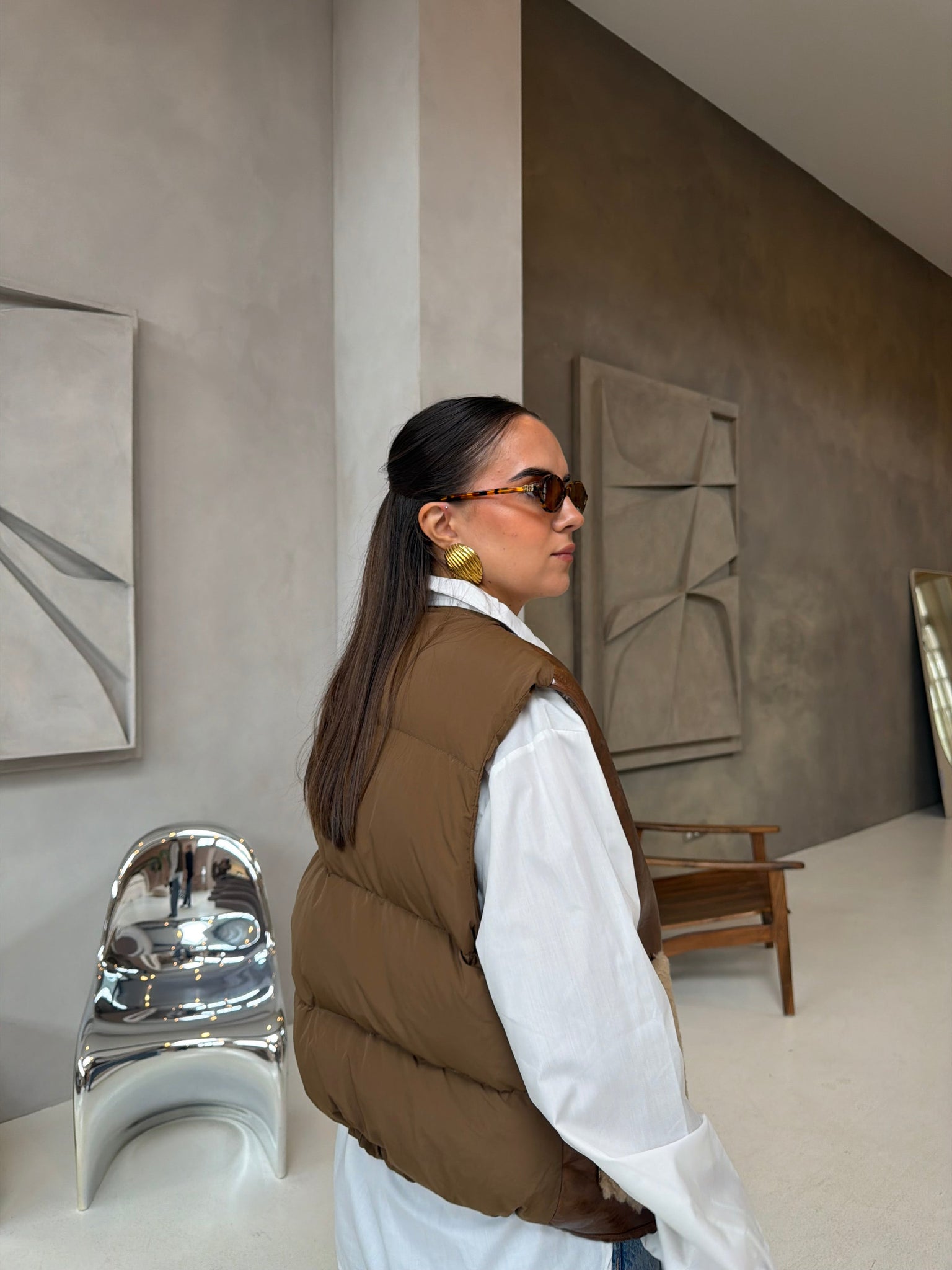 Veste sans manche réversible (SC322)