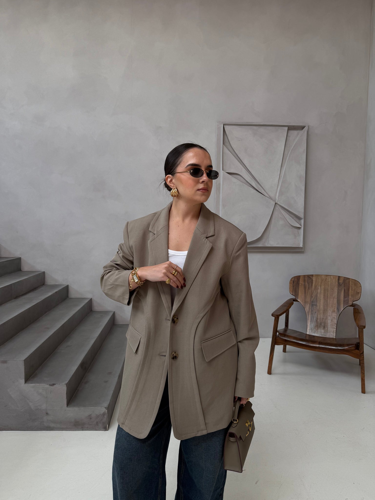Blazer LOLY taupe (W24745)