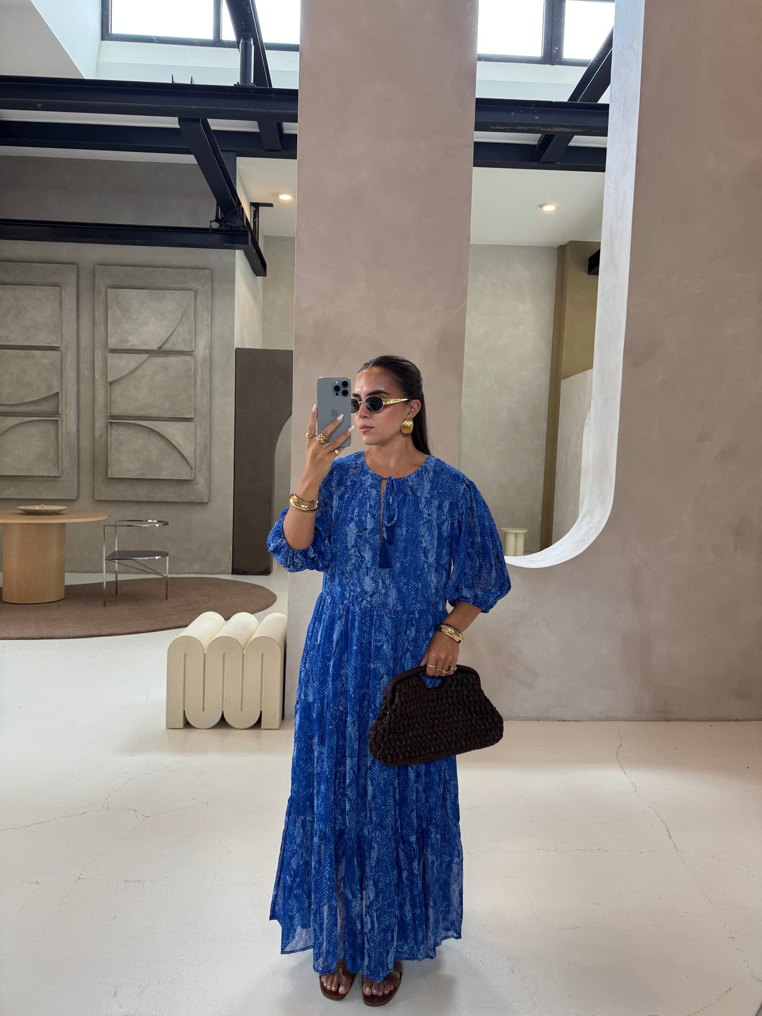 Robe MAYA bleue (63403)