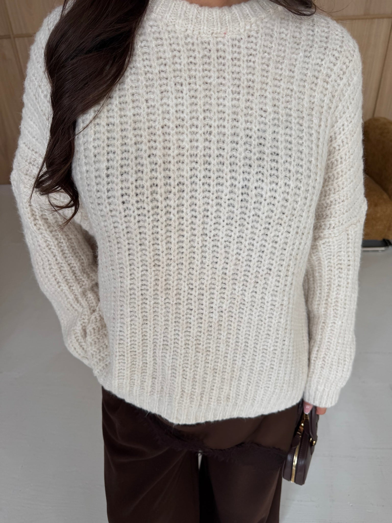Pull jums beige