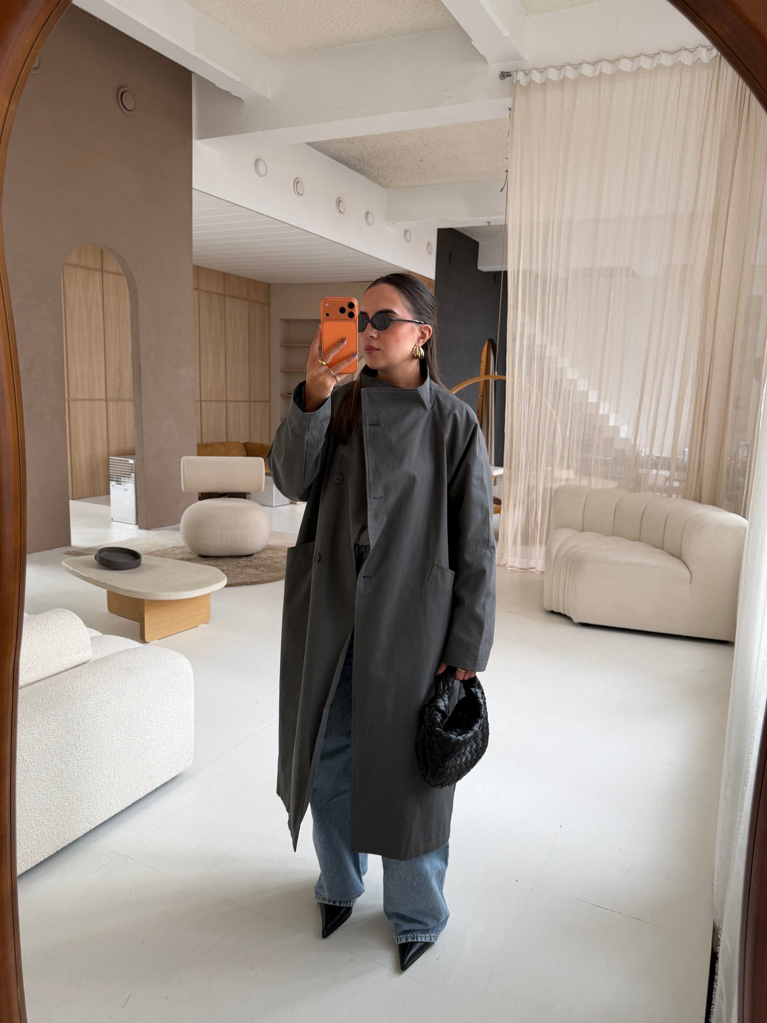 Trench KATIA gris (MA7237)