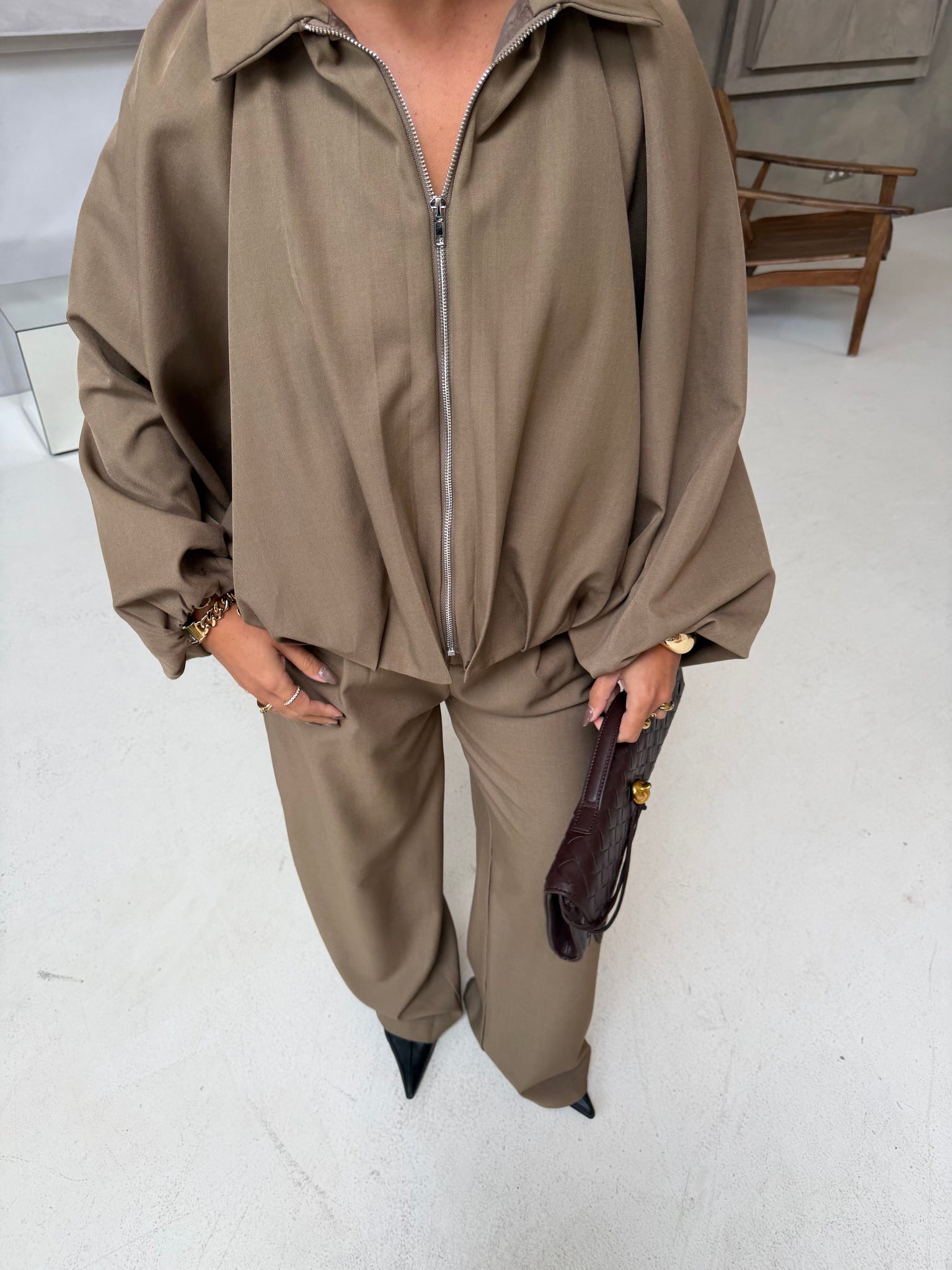 Veste IVIVI taupe (H4356)