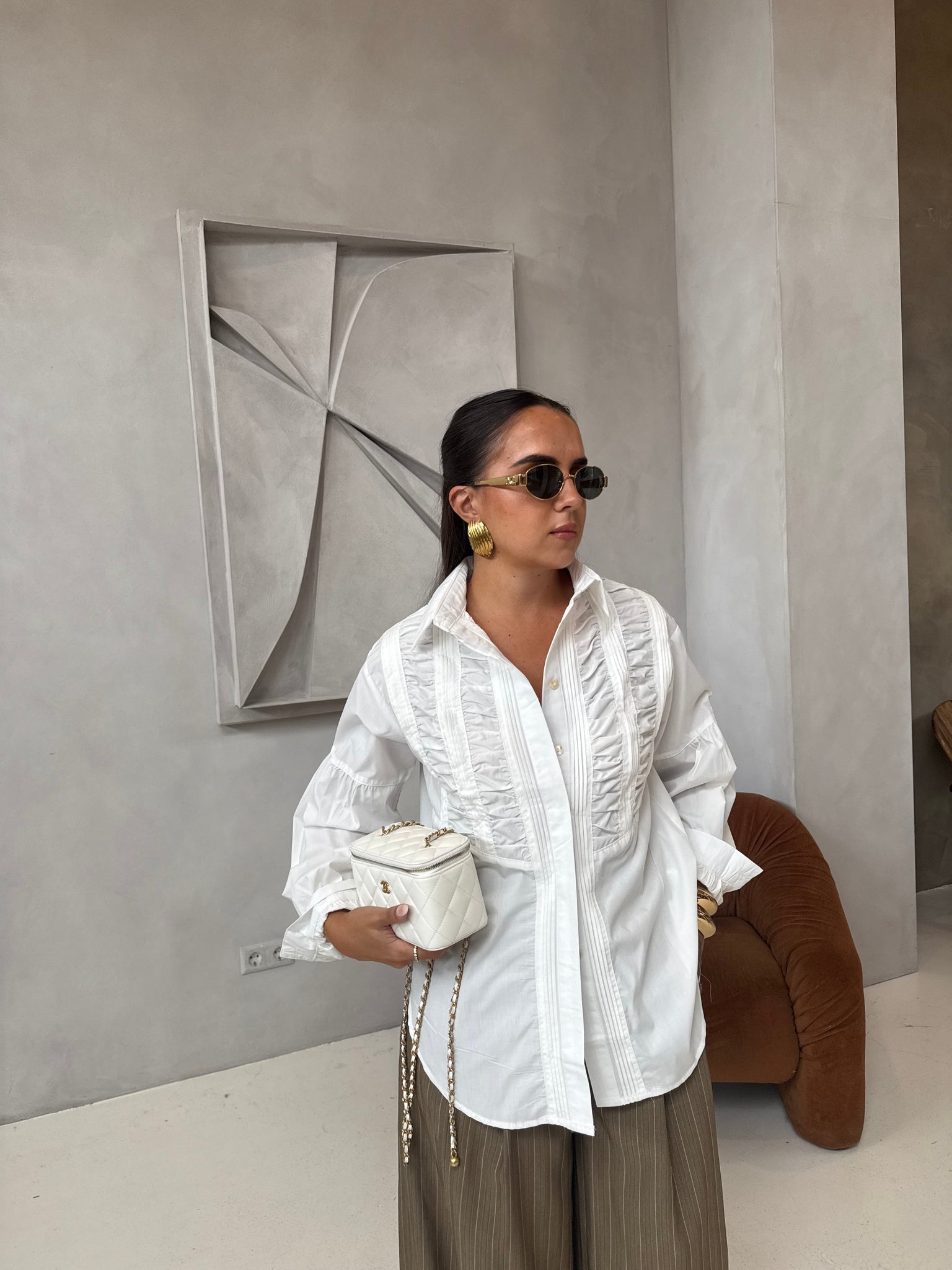 Chemise ELEA blanche (JY5101)