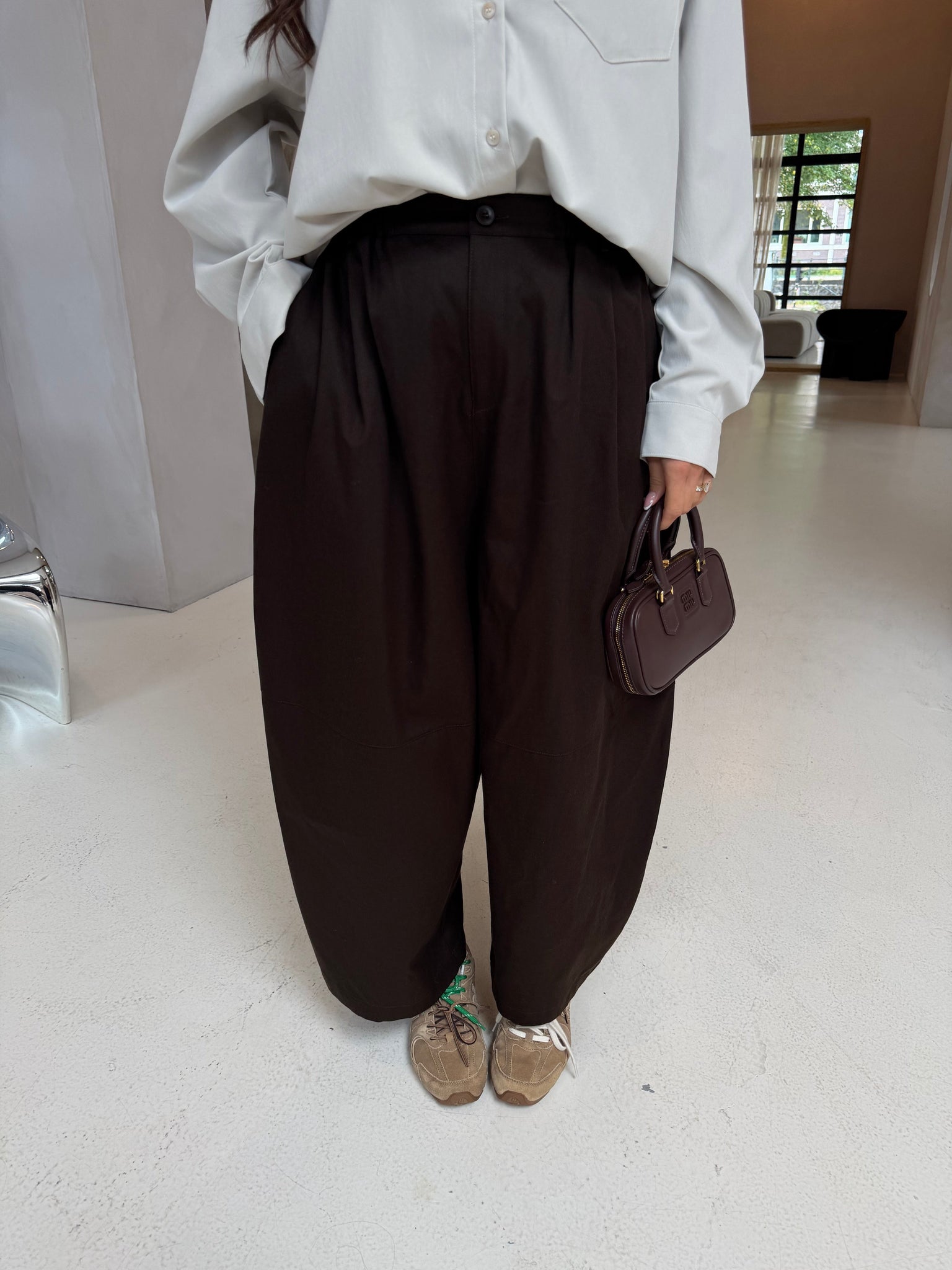 Pantalon BAL marron  (MD902)