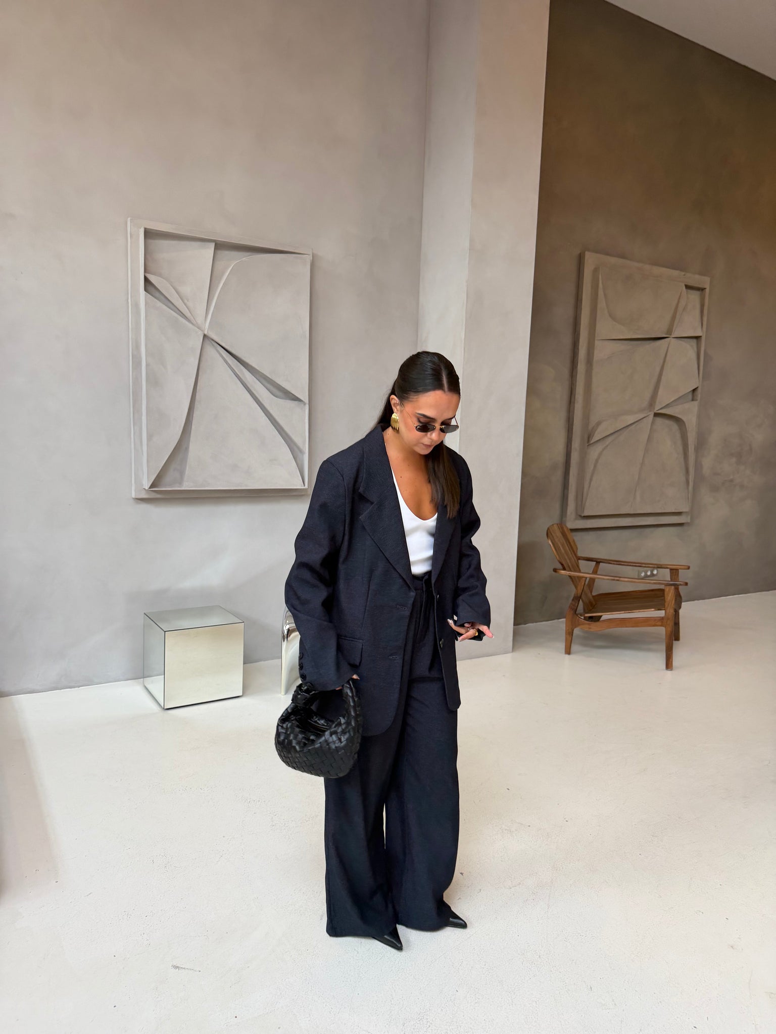 Pantalon bleu jean (53033A)