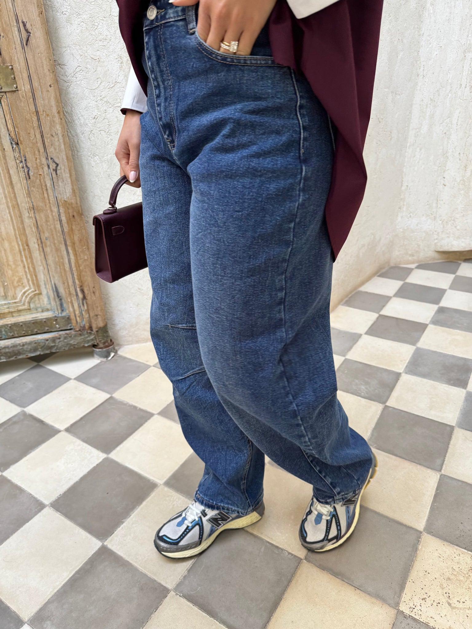 Jean ONA bleu (T350-1)