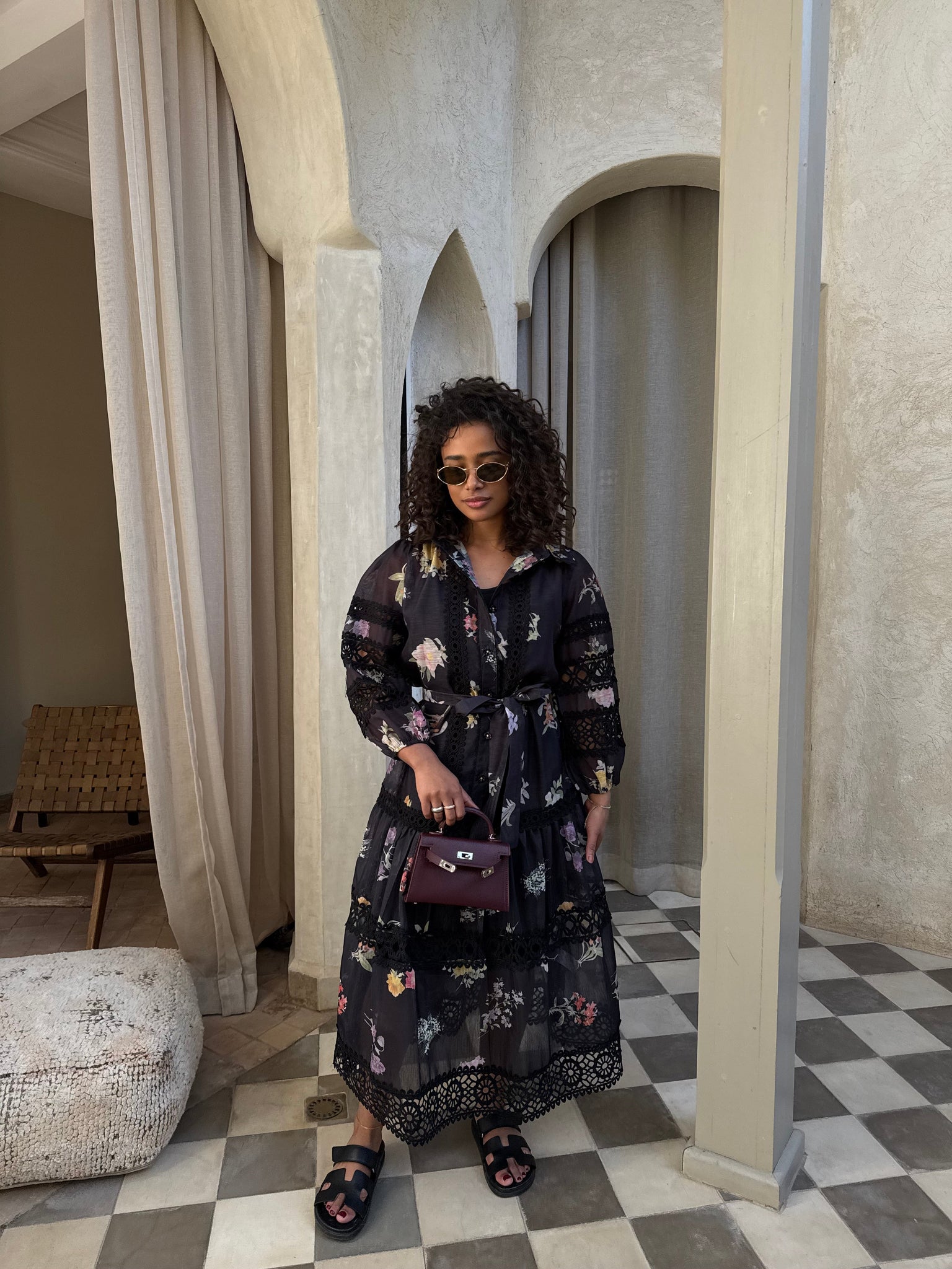 Robe MAYA noire (W34546)