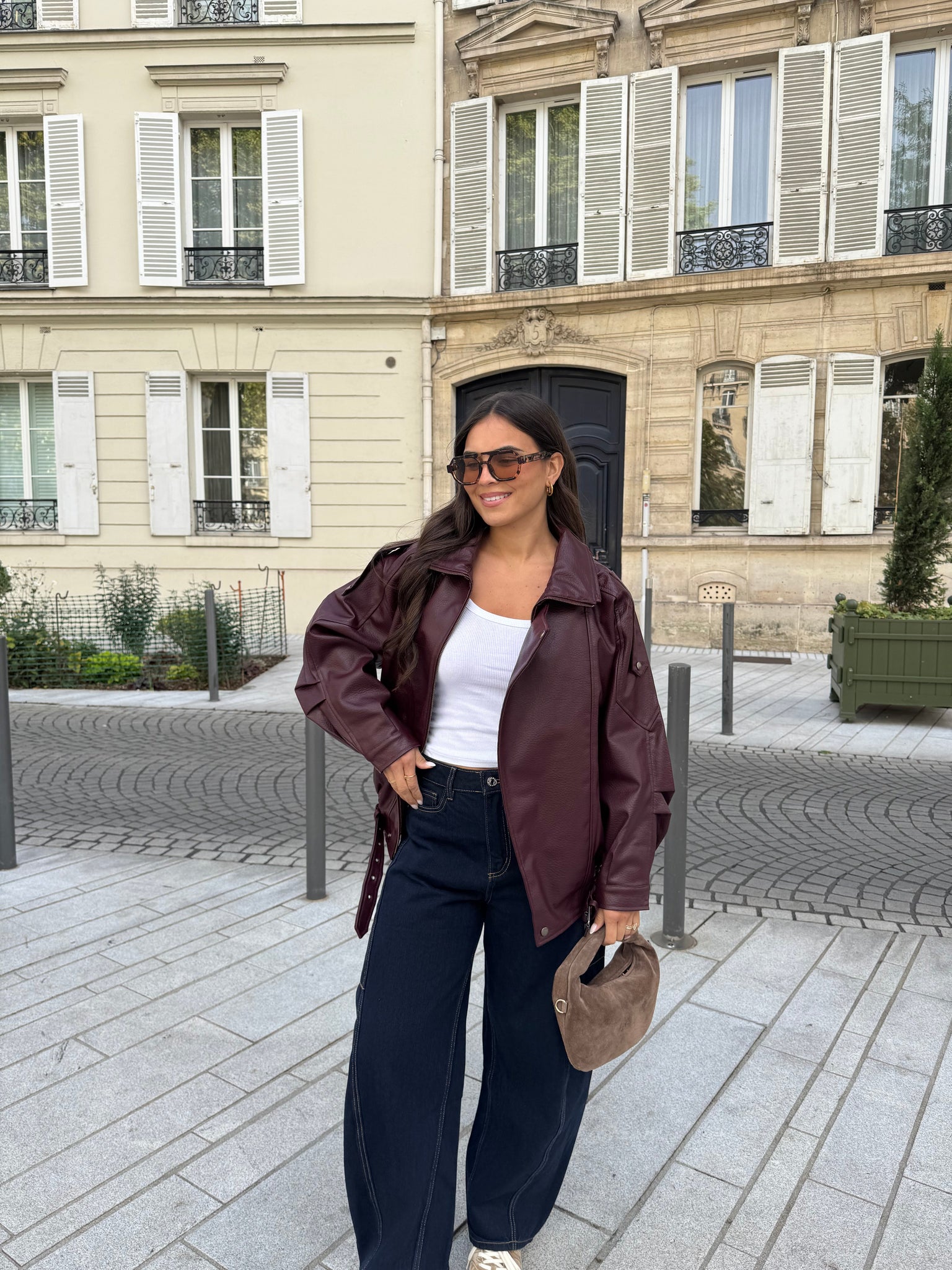 Veste JESSIE bordeaux