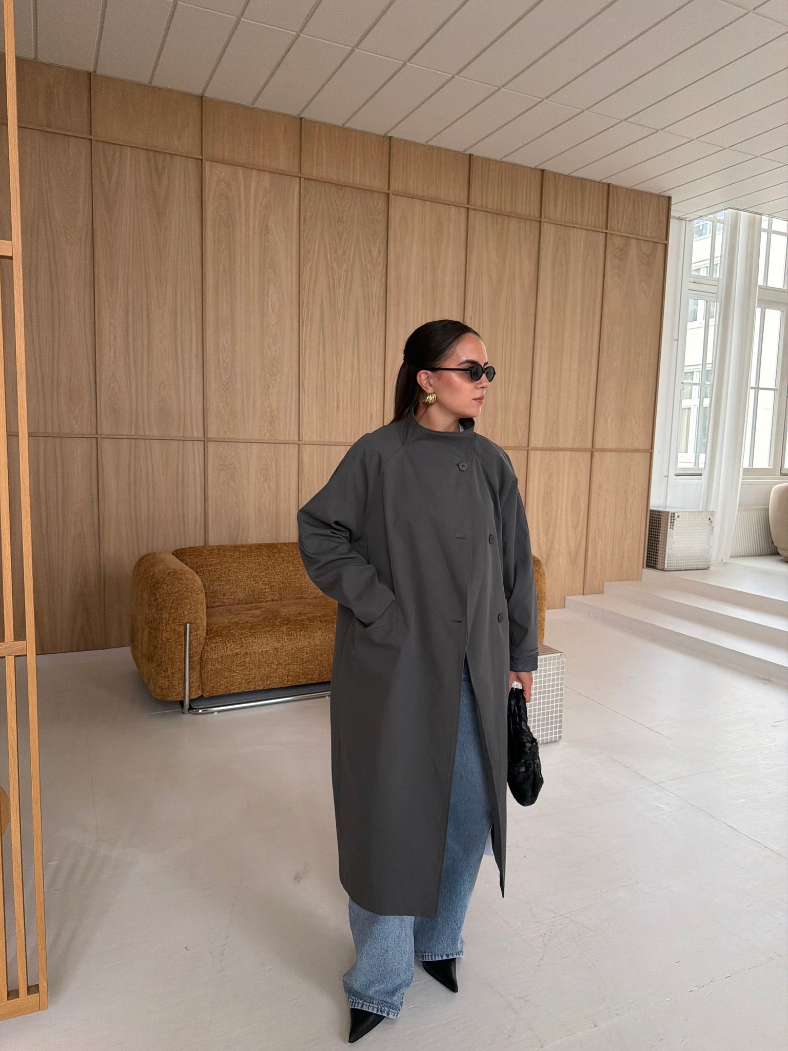 Trench KATIA gris (MA7237)