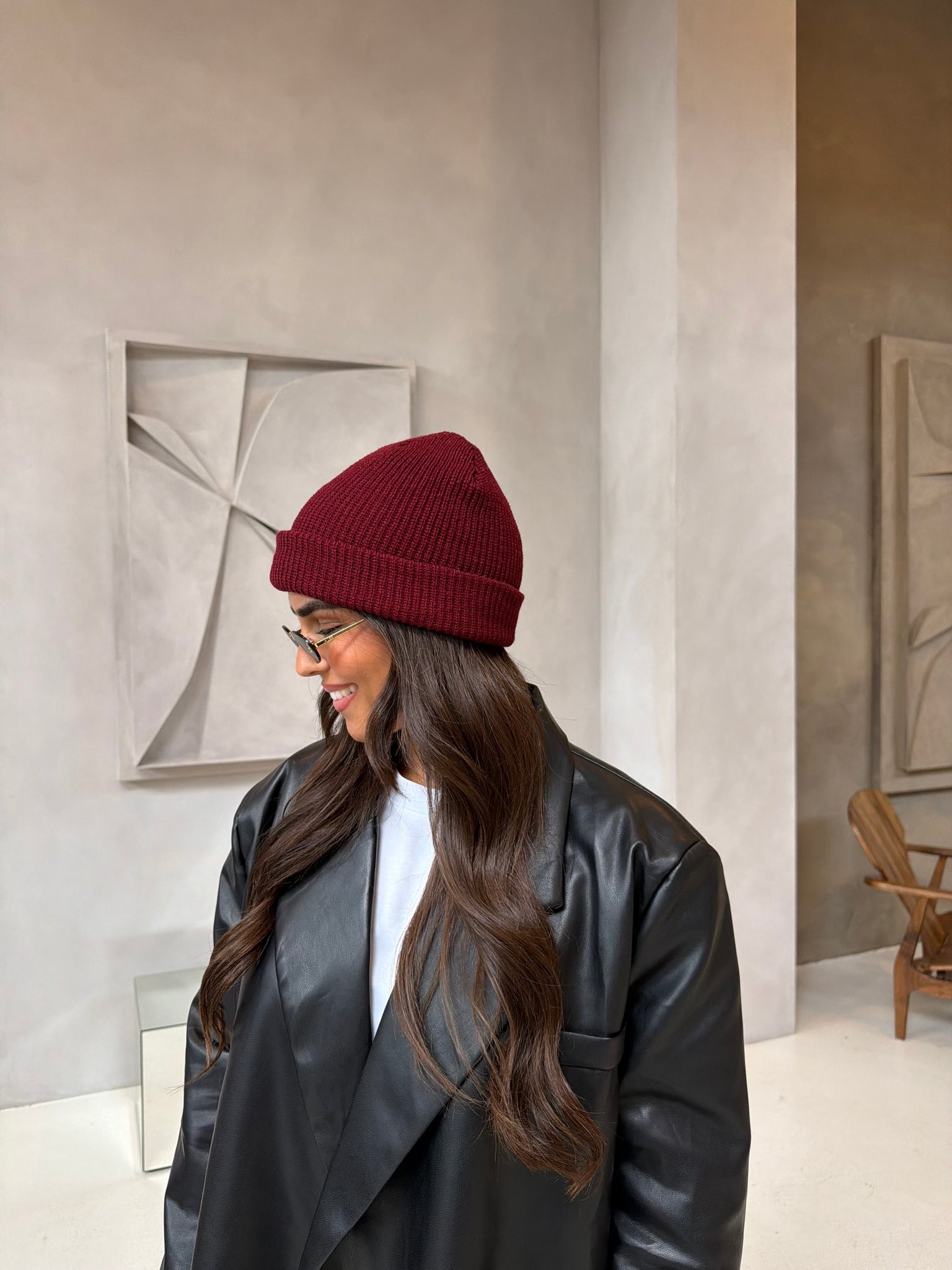 Bonnet ALINE Bordeaux