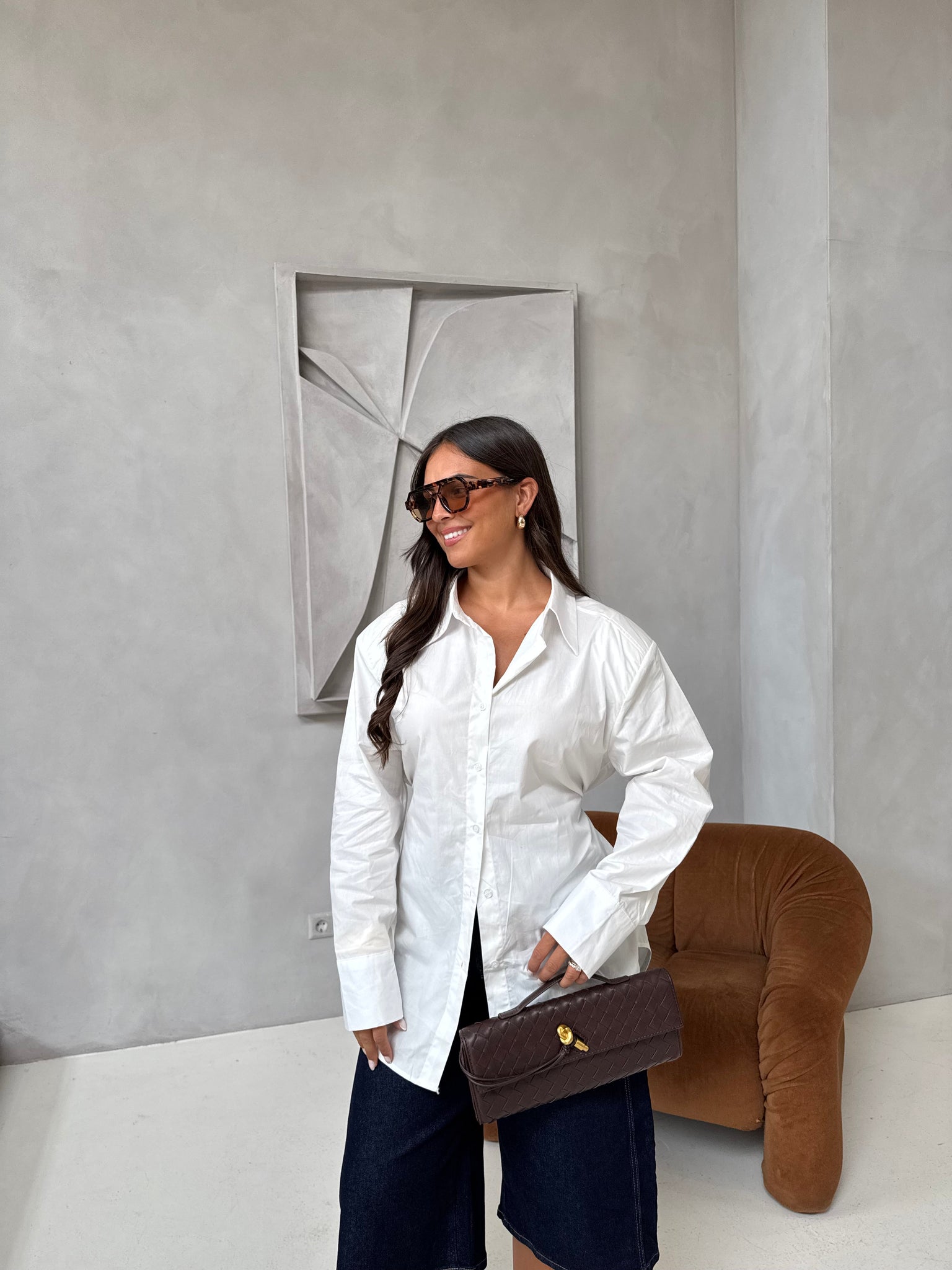 Chemise FRANKIE blanche (25CY909)