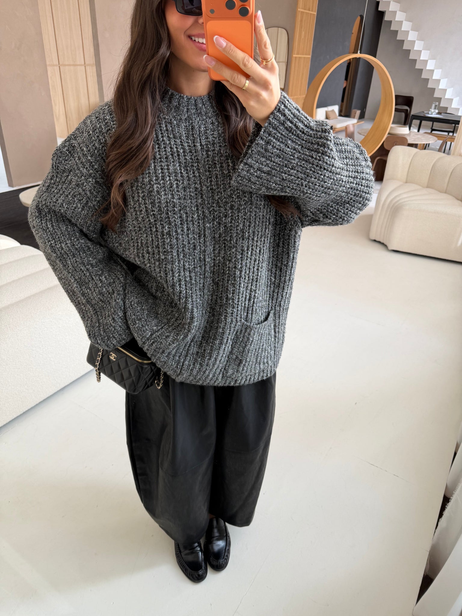 Pull LINE gris (53049B)