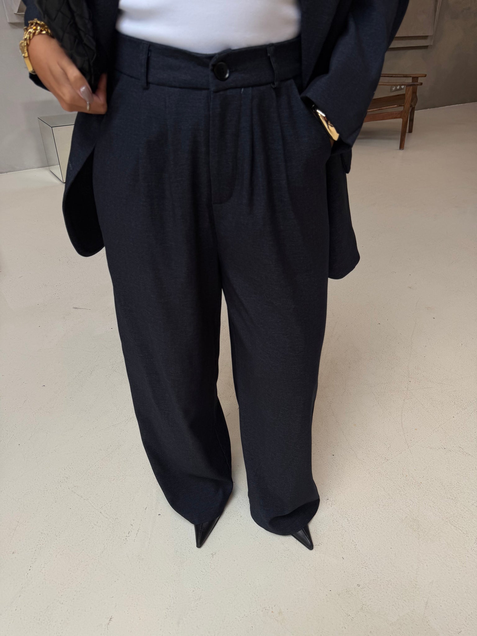 Pantalon bleu jean (53033A)