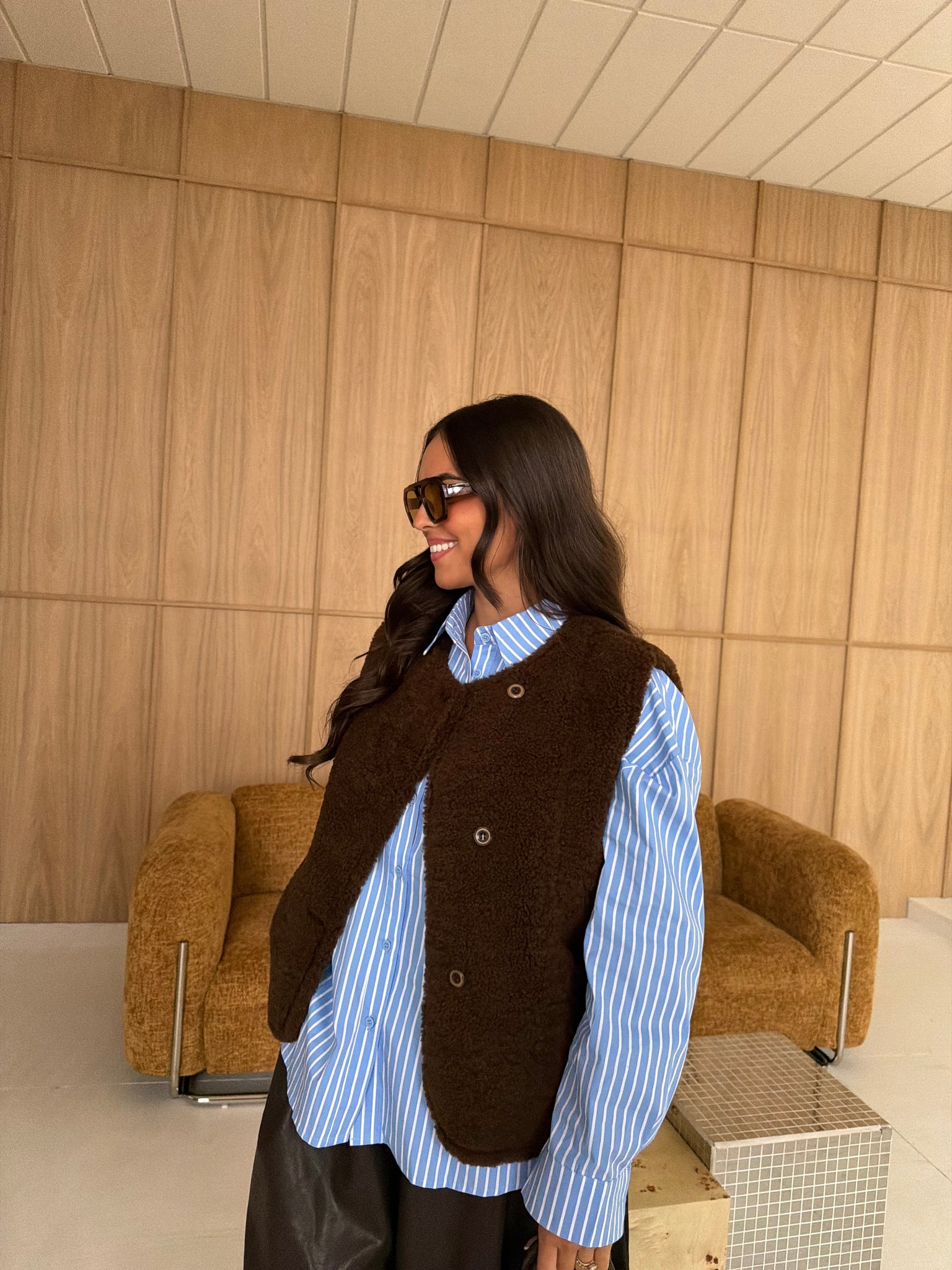 Veste YMY marron (MA7738)