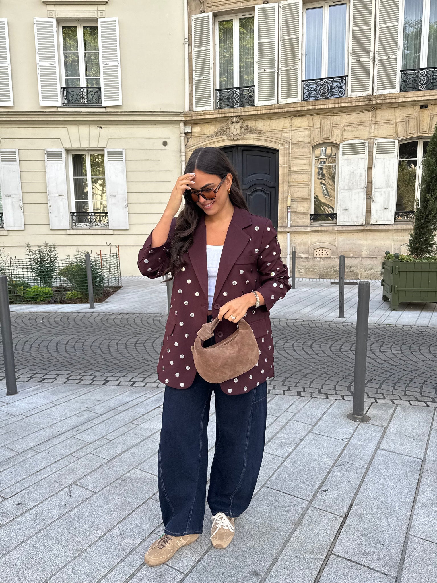 Blazer DEA bordeaux clou