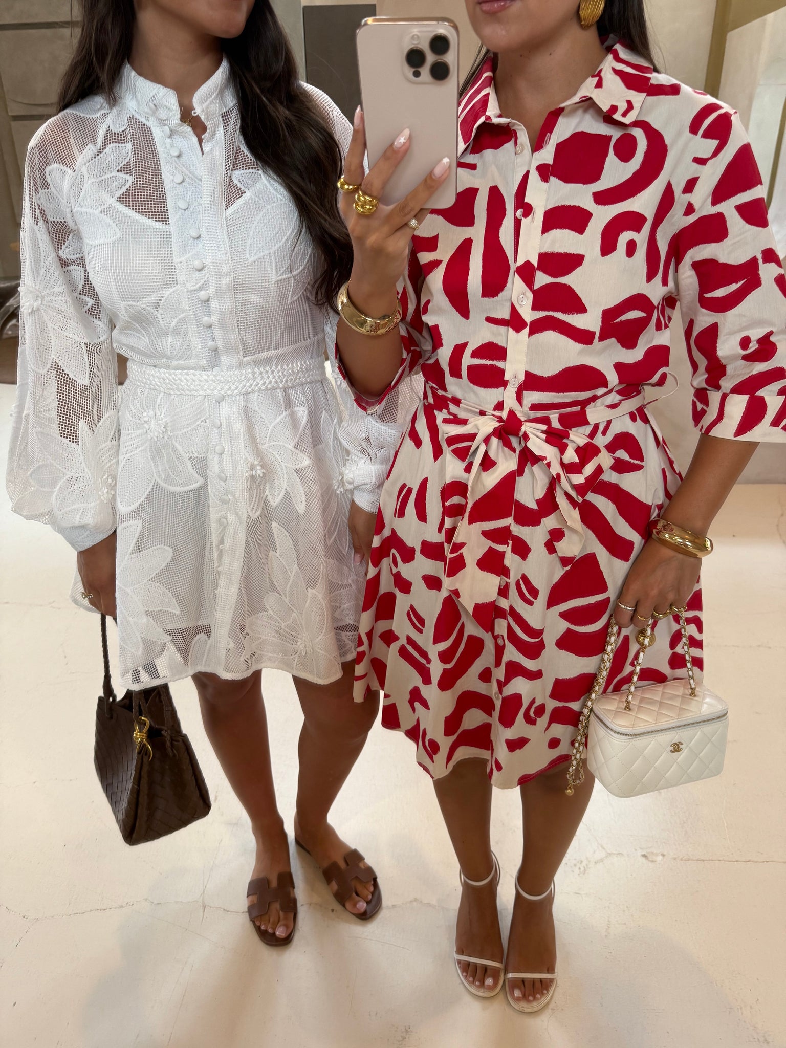 Robe BIBA courte rouge