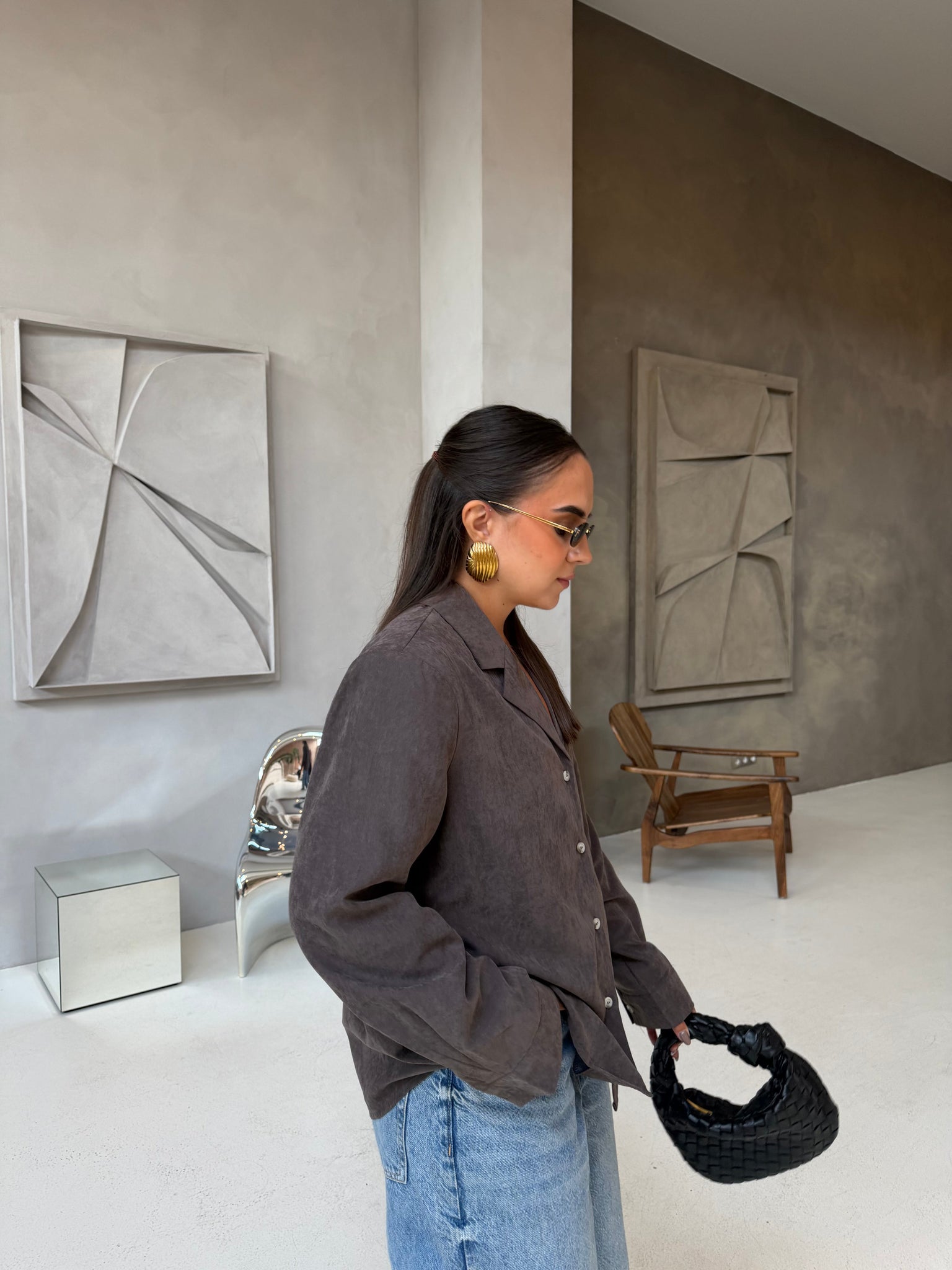 Chemise IVIVI grise (7462)