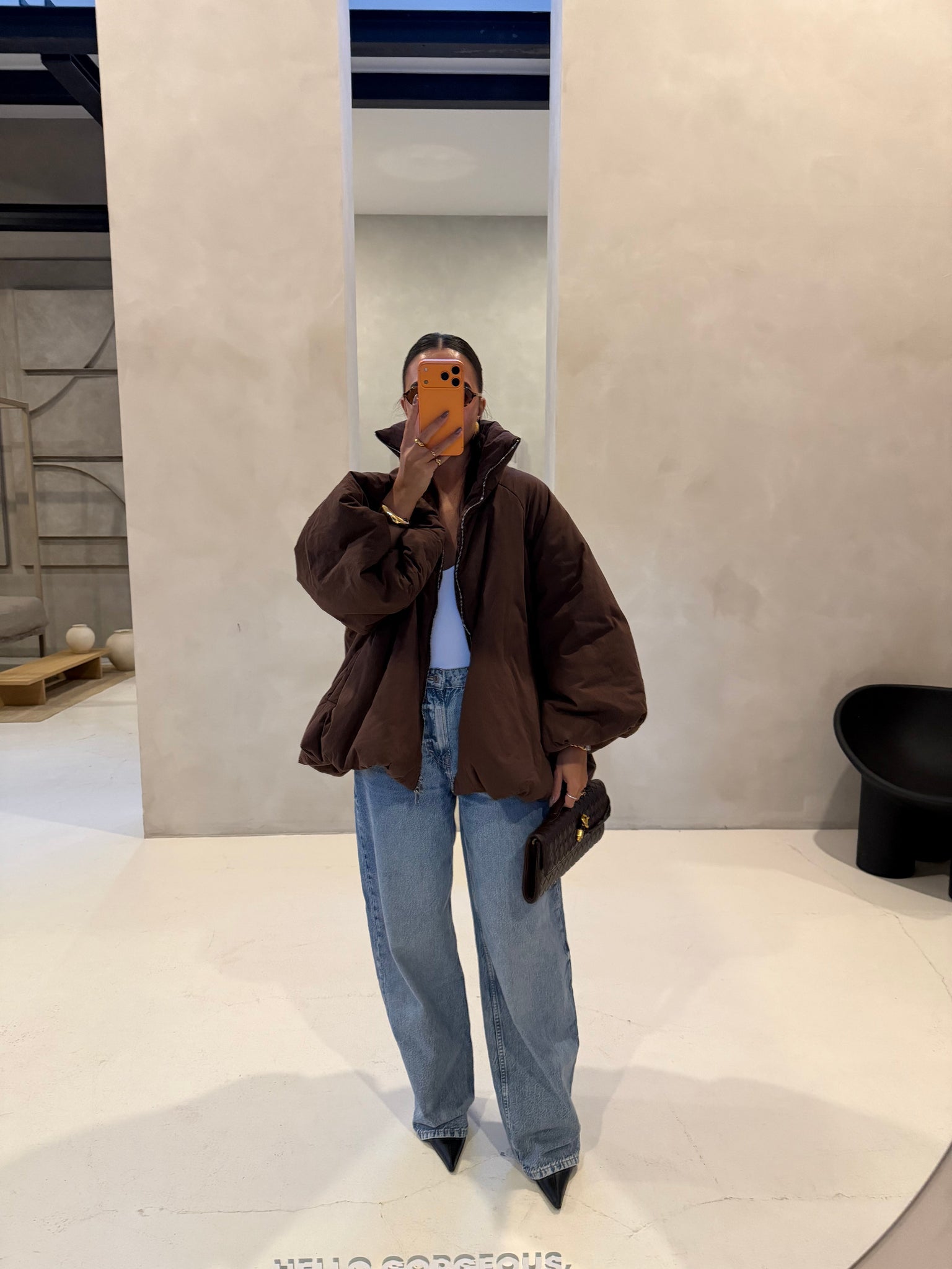 Doudoune ENGLAND marron