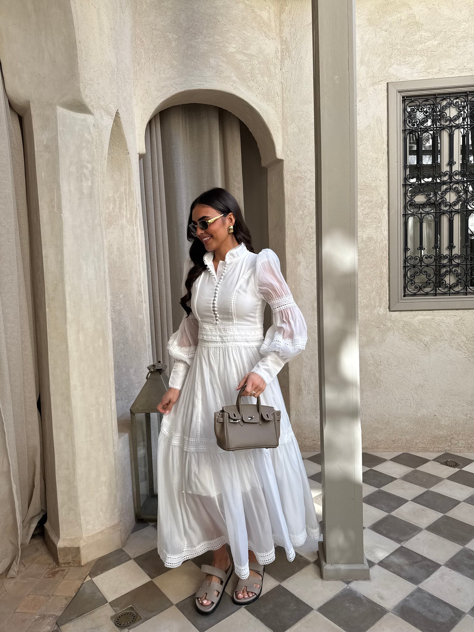 Robe SACHA blanche (W33401)