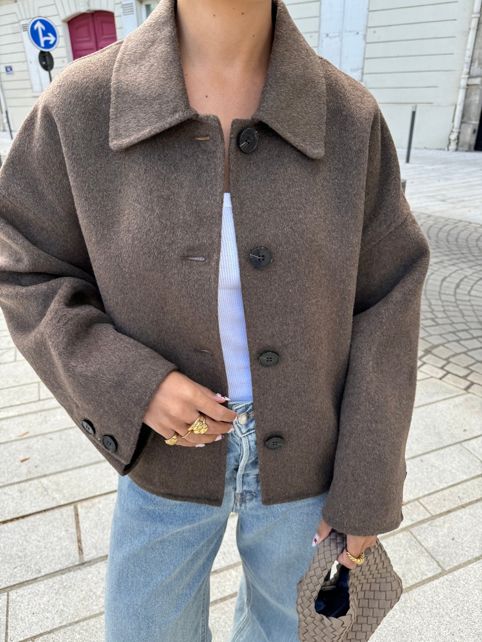 Veste JUDITH choco (M2433)