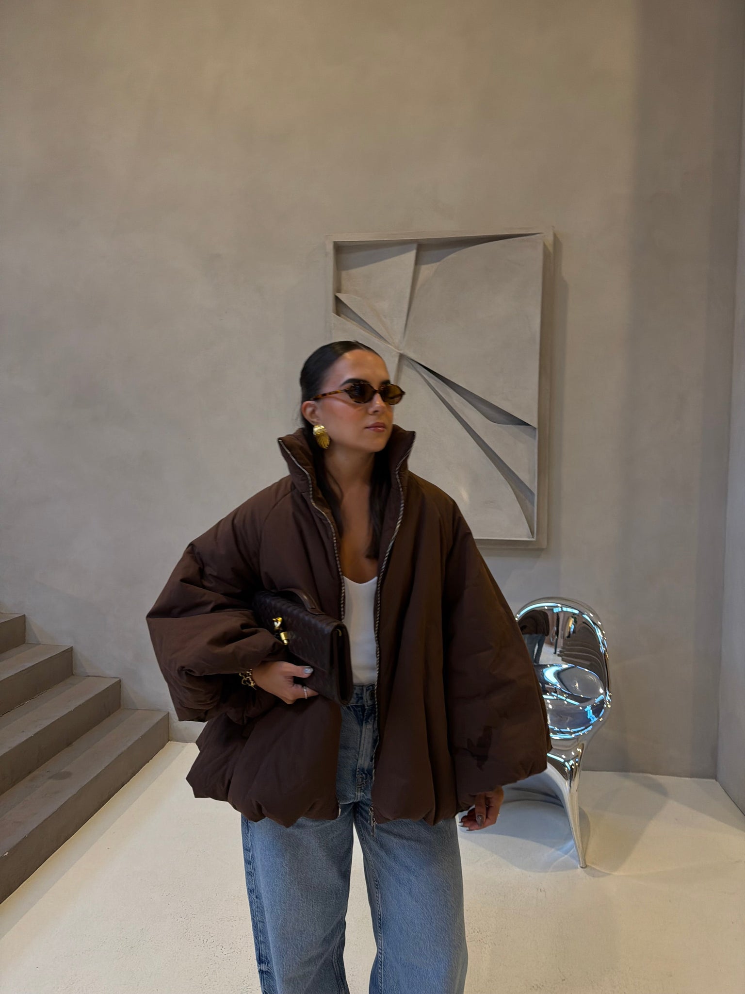 Doudoune ENGLAND marron