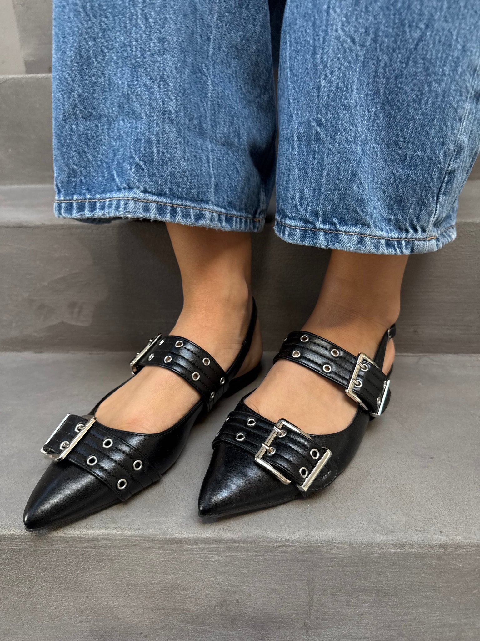 Mule DIANA noire (2272)