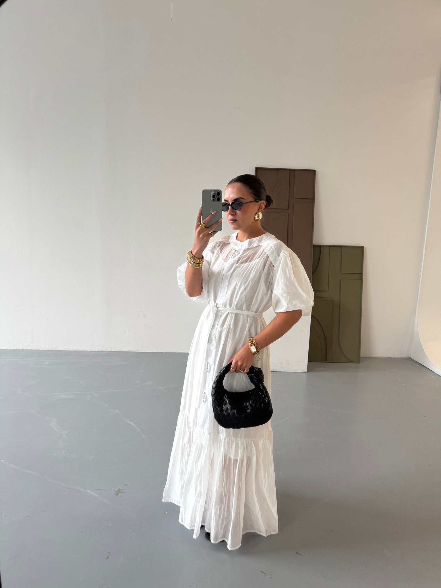 Robe NOEMI blanche