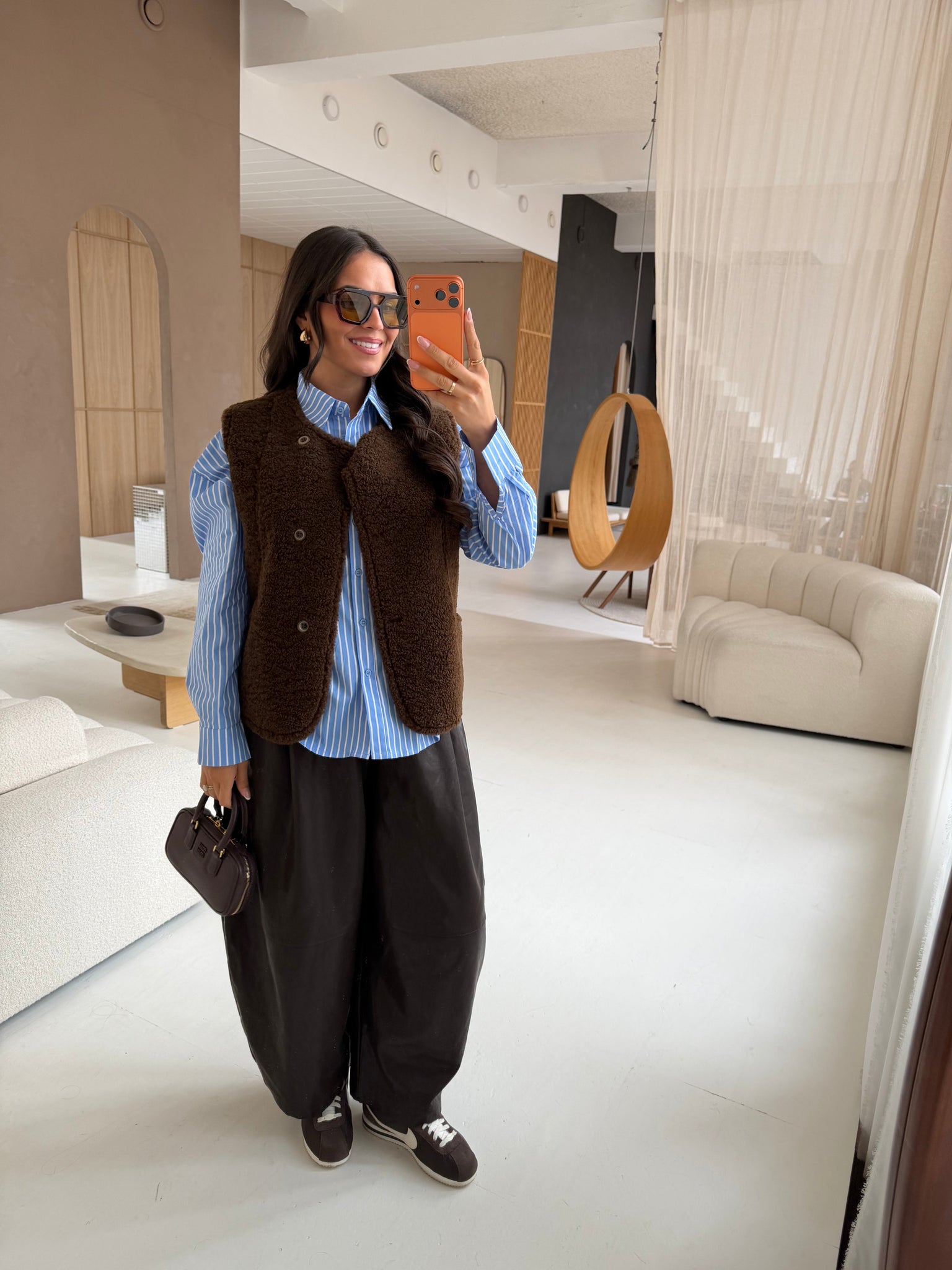 Veste YMY marron (MA7738)