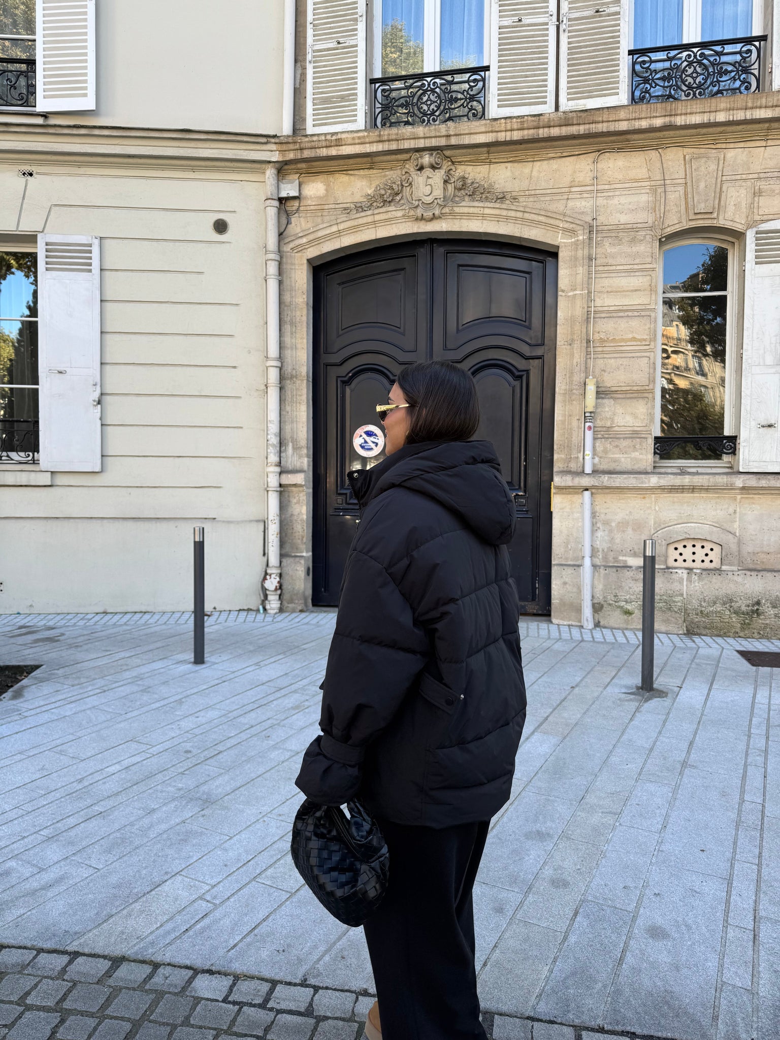 Doudoune ESTAN noire (J001-1)