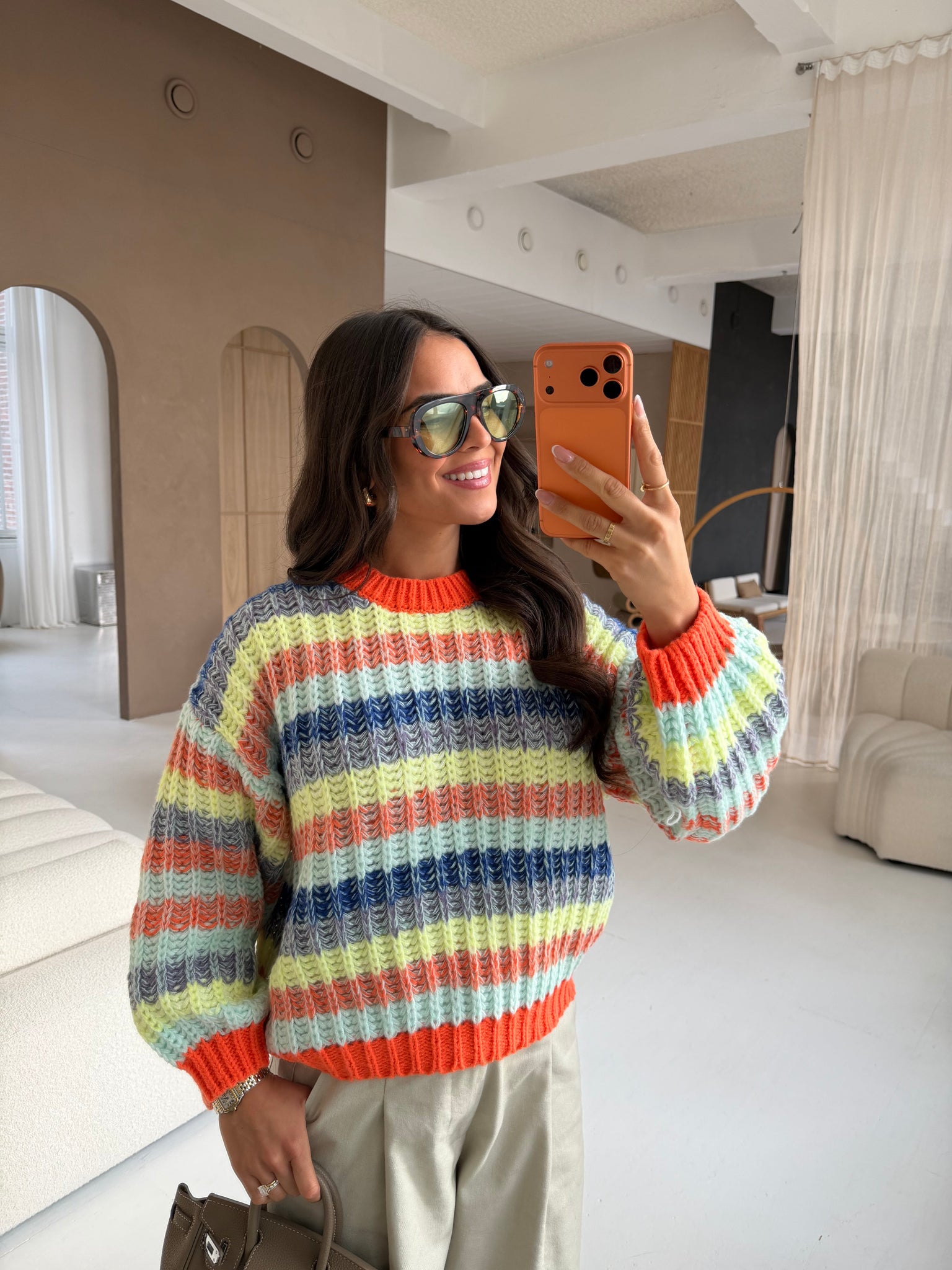 Pull BENIA ORANGE ( 25103408)