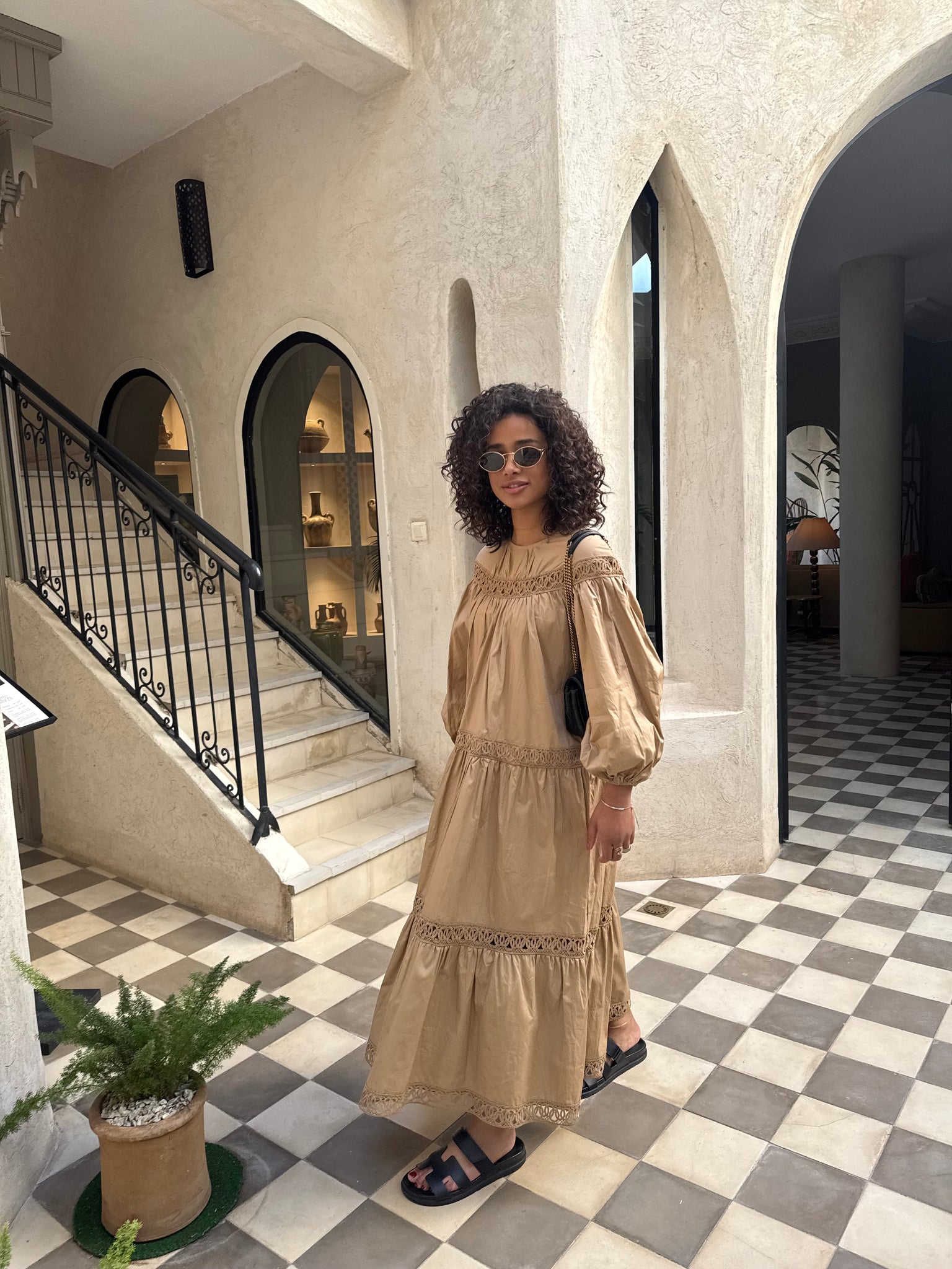 Robe LISE camel (JY5066)