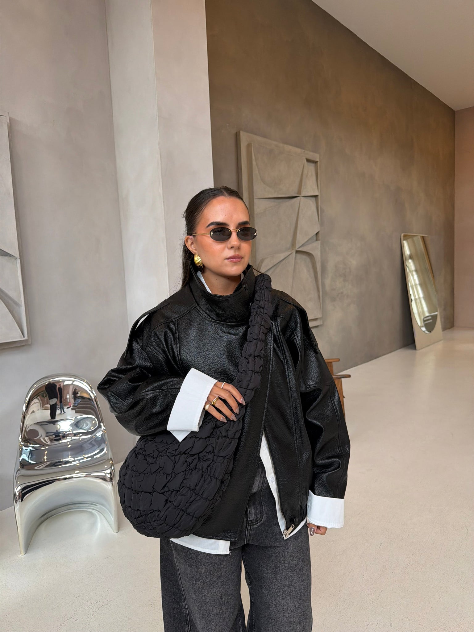 Sac NINI à bandoulière noir