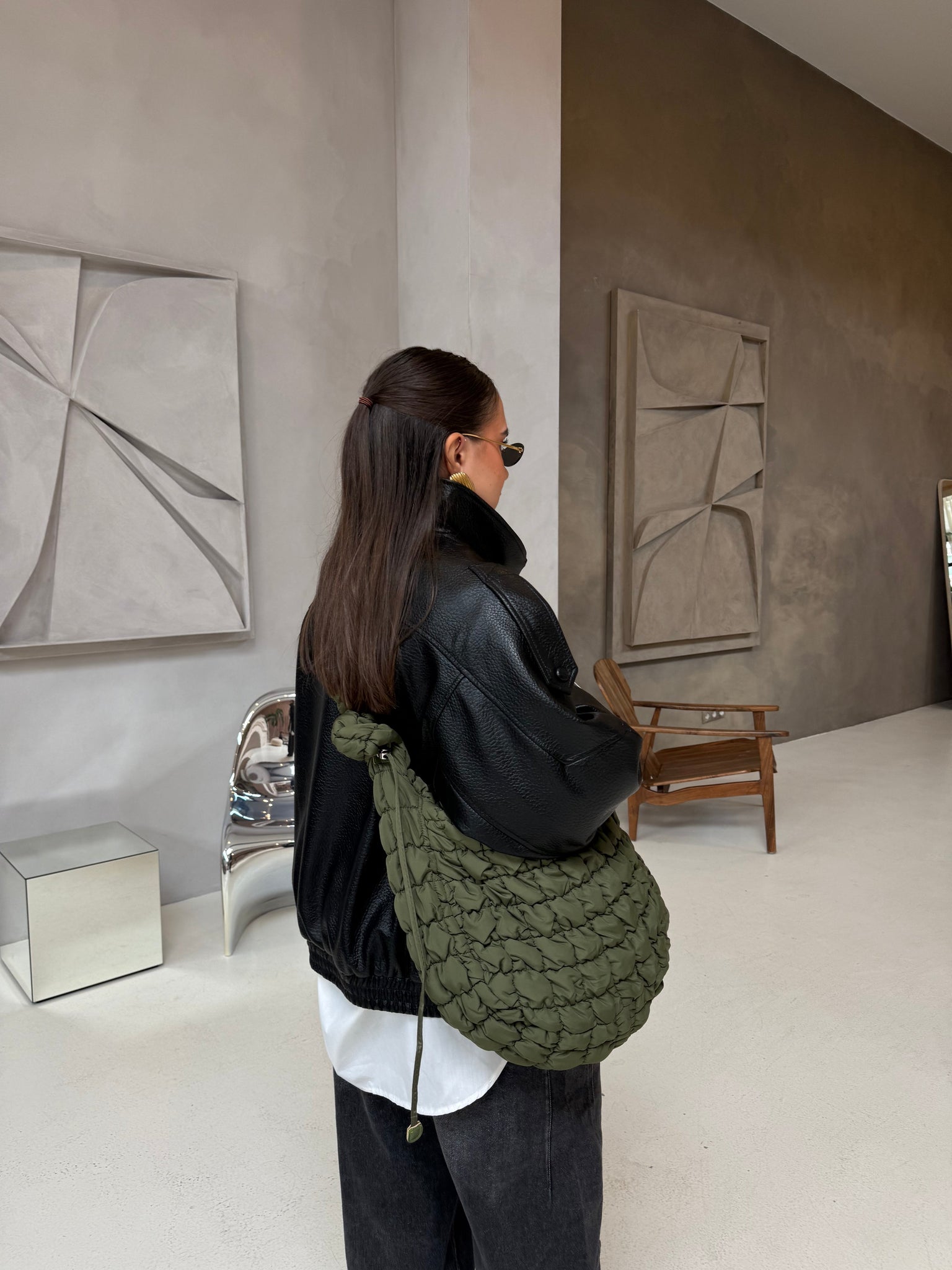 Sac NINI à bandoulière kaki