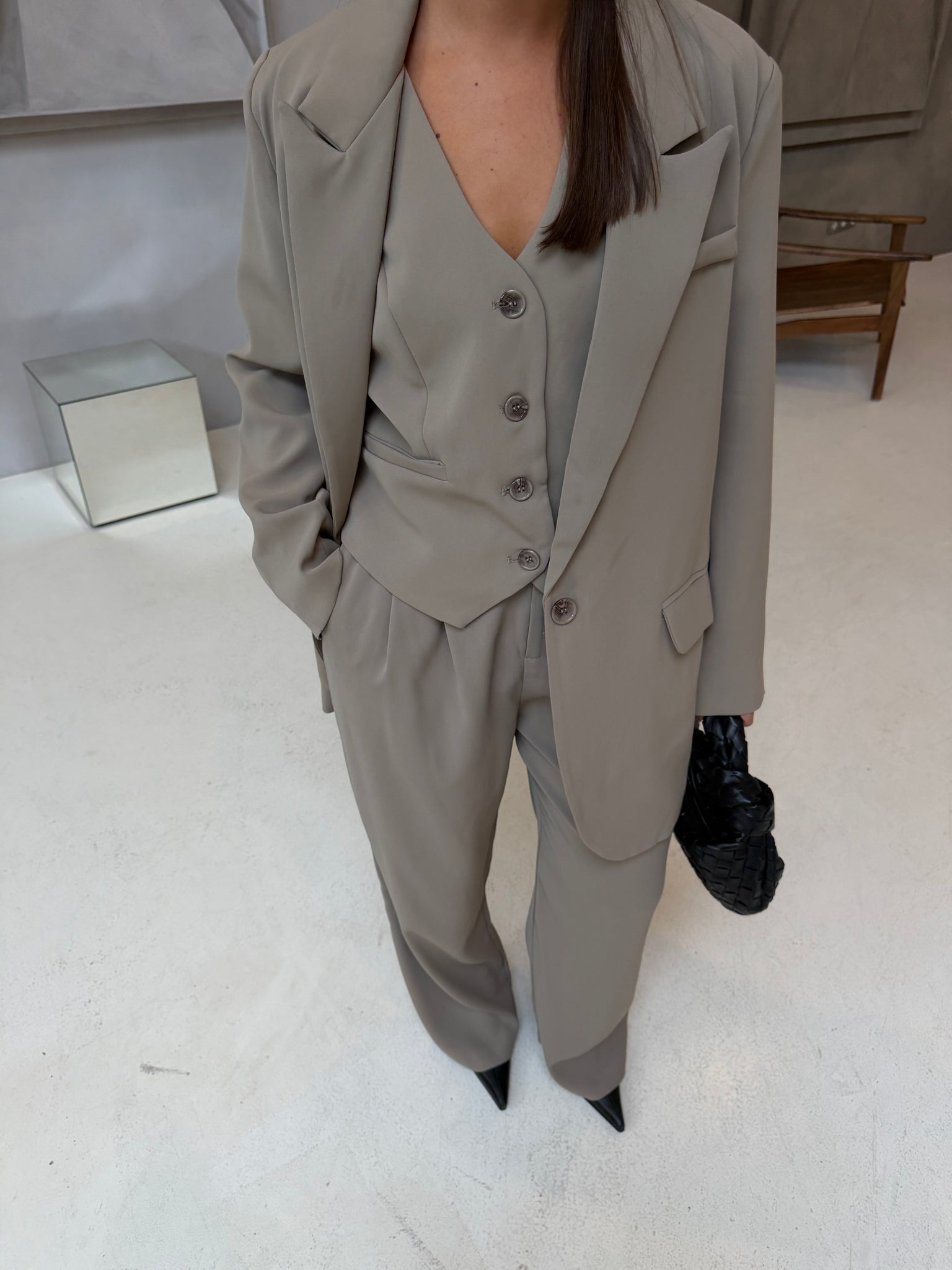 Ensemble 3 pièces MELANA taupe (EC1632)